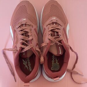 Reebok Women's Rose Pink Mesh Training Sneakers